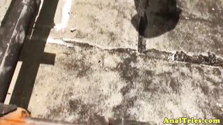 Punk lover assfucked and gaping POV