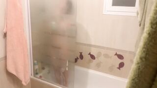 SECRET CAMERA Women is Surprised in the Shower