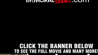 Turned On teen-Year-Old Selfie Addict Has a Wild Threesome with Her Stepbrother &