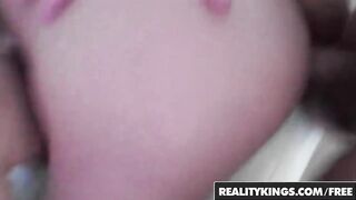 Reality Kings - Amateur 19 year old Deneice Molly and Bennett Richie share dick