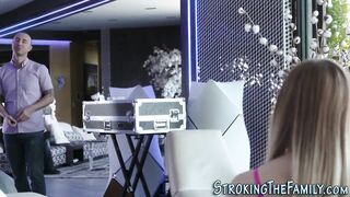 Horny stepsister gets pounded