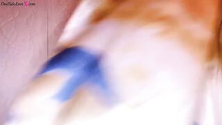 sexy pussy with mouth Washes Unshaved Vagina and Erotic Masturbate
