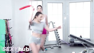 Lesbea 18 Hayli Sanders compilation grind orgasms lesbo scissoring