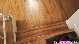 Daddy bangs his filthy goddess step-daughter