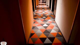 Suprising anal fuck for my girlfriend in the hotel -
