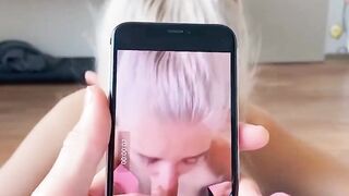 Brazzers - babe Blonde Teenie Eva Elfie Is Trying To Do Some Yoga Postures Into