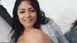 Mofos - Amateur Latina Sugar Baby Serena Santos Sucks Long