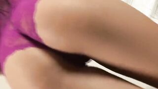 Twistys - Slender euro 19 year older Euro Alyssia masturbates with glass vibrator