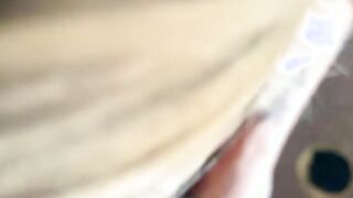 College Babe Fucked on Barstool Chair POV