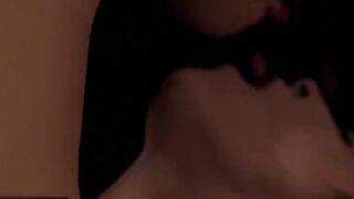 Twistys - sexy 19 yo lesbians Alina Lopez and Abbie Maley make love by candlelight