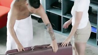 Mofos - Curvy Massuese Devon Green Gets Hired to Gives