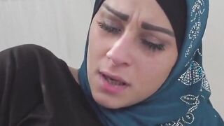 muslim woman got the cock in her mouth instead of a prayer