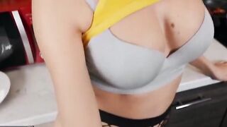 MOFOS - Sex Bomb Luxury sluts Nailed Hard on Kitchen