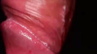 CLOSE UP Milking BLOWJOB Performance Mak