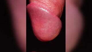 CLOSE UP Milking BLOWJOB Performance Mak