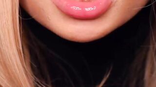 CLOSE UP Super Horny BLOWJOB from CUTE
