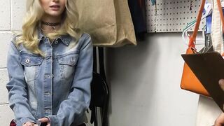 Tiny thief teen busted with stolen item