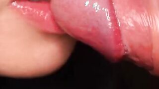 CLOSE UP UNBELIEVABLE Sloppy BLOWJOB 69