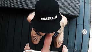 POV Sloppy Blowjob & Titfuck & Hard Doggyfuck with Creampie
