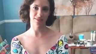 sexy chick nora doll bounces on a hard cock and gets a load
