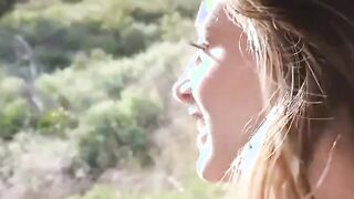 pretty girl blows stranger's big dick
