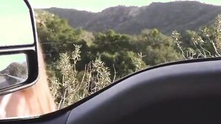 pretty girl blows stranger's big dick