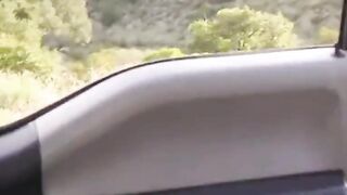 pretty girl blows stranger's big dick