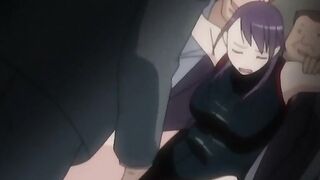Busty secretary has wild sex