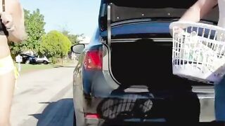 blonde babe rharri rhound gets her ass lathered