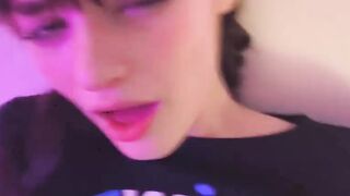 Fucked stepsister and cum in her mouth