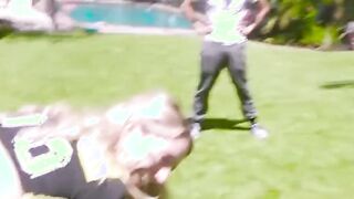 sexy friends get horny after football practice