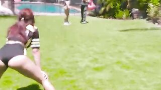 sexy friends get horny after football practice