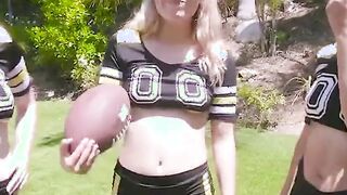 sexy friends get horny after football practice
