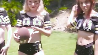 sexy friends get horny after football practice
