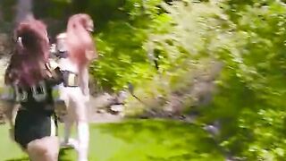 sexy friends get horny after football practice