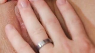 perky little ass showered with cum