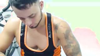 Beautiful Latin College masturbating Part 1