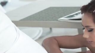veronica leal's passion filled anal morning
