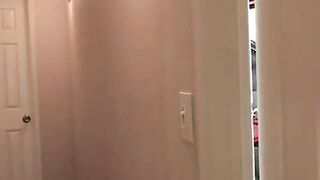 sexy stepdaughter gags on my fat cock