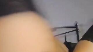 Petite Babe squirts directly into cam and loves it