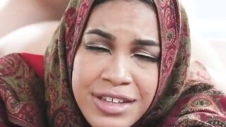 sister gets fucked in hijab after arranged marriage