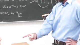 hot brunette teen alyce anderson uses hard cock in erection
