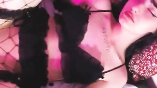 Step Sister Rides Hard Dick and Cums Hard