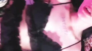 Step Sister Rides Hard Dick and Cums Hard