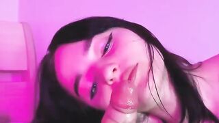 Step Sister Rides Hard Dick and Cums Hard