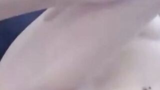 Blonde Stepsister loves fucking herself