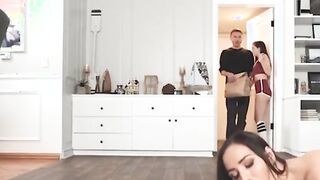 amazing desiree dulce with a amazing body rides a dig dick