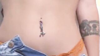 voluptuous babe gives blowjob and fucks hard in bathroom 4k