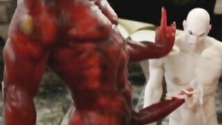 Demons and Orcs Fuck 3D Girls