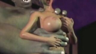 Demons and Orcs Fuck 3D Girls